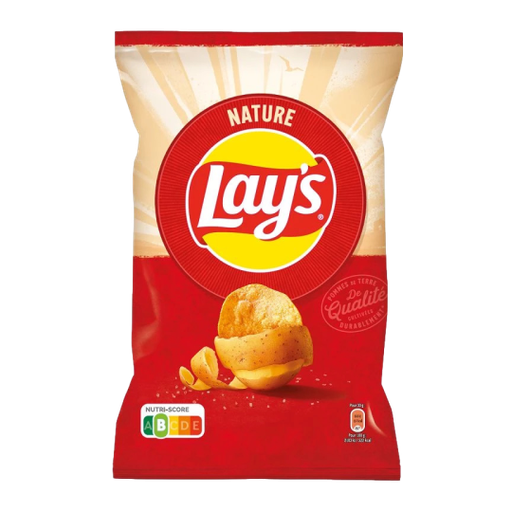 CHIPS LAYS NATURE SACHET 145G