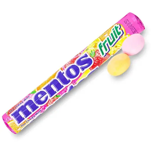 Mentos goût fruit, 37,5g
