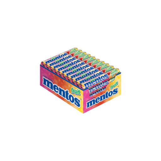 Mentos goût fruit, 37,5g