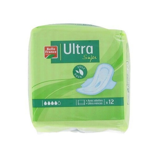 SERVIETTES HYG.AILETTES ULTRA SUPER